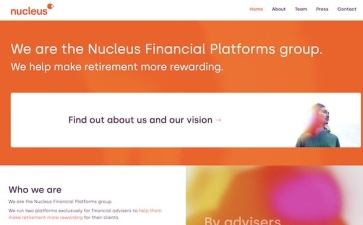 Nucleus&#039; website