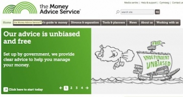 Money Advice Service website