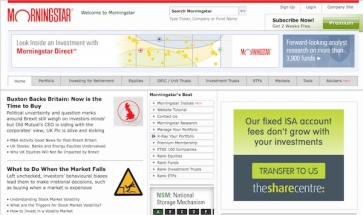 Morningstar website