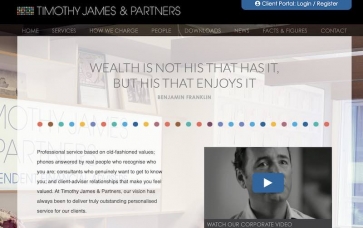 Timothy James website