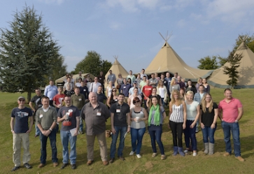 The group who attended the national Powwow