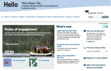 Baker Tilly tax specialists&#039; website