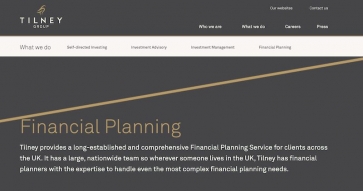 Tilney Financial Planning arm