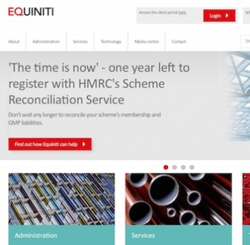 Equiniti website