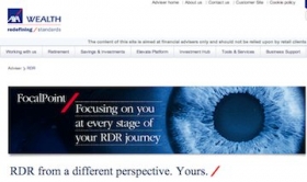 AXA&#039;s website