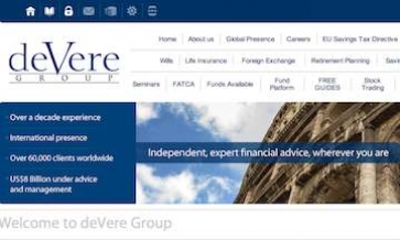 deVere group website