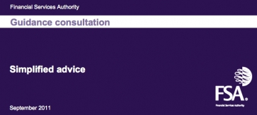 Responses given to FSA&#039;s Simplified Advice guidelines