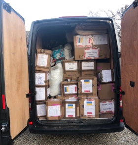 The duo made their way to Poland with 107 boxes in a 3.5tonne van