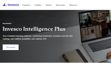 Invesco Intelligence Plus website