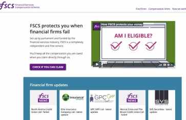 The FSCS website