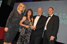 Paula Hodge, head of Financial Planning at Old Mill, collected the David Norton award at the 2014 IFP conference