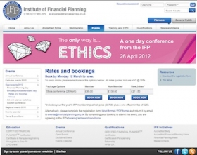 Last day for discounted IFP Ethics conference tickets