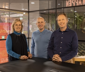 L-R: Sue Royle, Stephen Jones and Nick Crowe