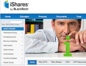 iShares website