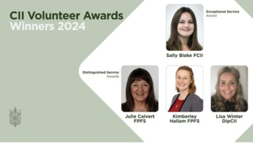 CII Volunteer Award winners