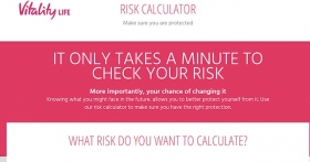 VitalityLife&#039;s new calculator