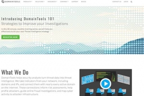 Domain Tools website