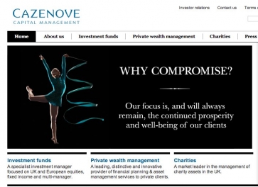 Cazenove Capital website