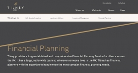 Tilney Financial Planning website