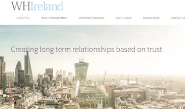 WH Ireland&#039;s website