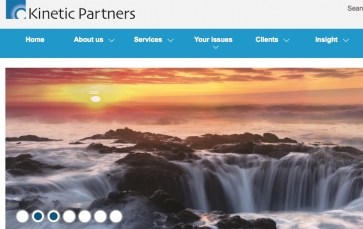 Kinetic Partners&#039; website