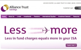 Alliance Trust Savings website