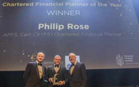 Chartered Financial Planner of Year Phillip Rose