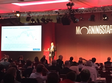 Chris Rice of Sanditon speaking at Morningstar Conference