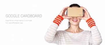 website of Google Cardboard